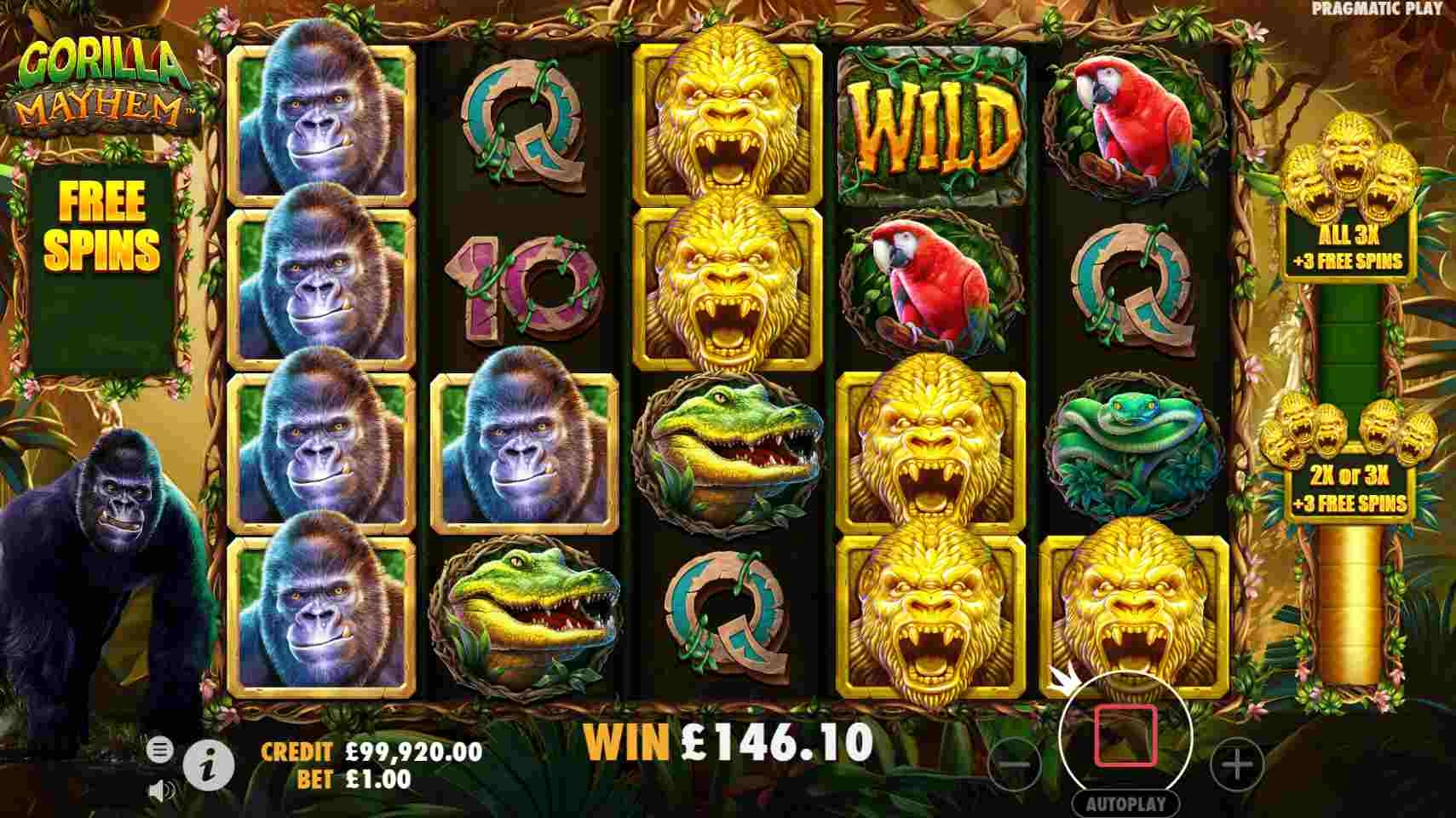 Slot Gorilla Mayhem, dicas de apostas vencedoras, cassino online, estratégias de apostas, rodadas grátis, multiplicadores de ganho